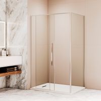 Душевой уголок RGW SV-42 (SV-12 + Z-050-2) 1400x800, профиль хром, стекло прозрачное, арт-32324284-011 — фото 3, Прямоугольные душевые уголки