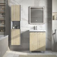 Товар: Тумба под раковину VIGO Yuma 60 напольная арт-346 дуб давос - фото 7 Тумба под раковину VIGO Yuma 60 напольная арт-346 дуб давос — фото 7, Тумбы под раковину