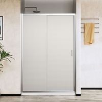 Душевая дверь City , 1500, хром, стекло текстурное арт-VDS-5CT150MT — фото 3, Раздвижные душевые двери