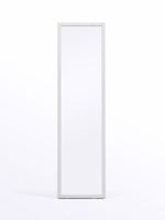 Зеркало напольное Оливер 330х1200 в белой раме Б057 — фото 1, Зеркала в ванную комнату