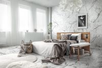 Плитка Идальго Хоум Граните Люссо Серый 600x600 MR (1,44 кв.м) — фото 3, Керамическая плитка