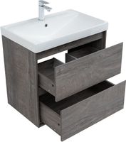 Тумба с раковиной Aquanet Милан 70 цв. дуб рошелье 00340158 — фото 13, Тумбы с раковиной