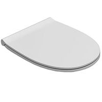 Сиденье с крышкой GLOBO 4ALL с микролифтом цвет белый арт-MD022BI — фото 1, Сиденья для унитаза