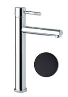 Товар: Смеситель для раковины Webert Rimini RI831402560, черный - фото 1 Смеситель для раковины Webert Rimini RI831402560, черный — фото 1, Смесители для раковины