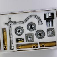 PRESTIGE См-ль д/раковины излив "змейка", на 3 отв., донный клапан "click-clack", хром арт-31617 — фото 4, Смесители для раковины