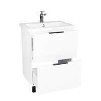 Товар: Тумба под раковину VIANT БЕРЛИН 60 напольная белый арт-VBER60MDBEL-T2Y - фото 1 Тумба под раковину VIANT БЕРЛИН 60 напольная белый арт-VBER60MDBEL-T2Y — фото 1, Тумбы под раковину