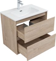 Тумба с раковиной Aquanet Милан 70 цв. дуб светлый арт-00340168 — фото 7, Тумбы с раковиной