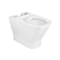 GAP CLEAN RIM Чаша унитаза приставного c безободковым смывом, двойной выпуск, белая. ROCA арт-734273700H — фото 3, Напольные унитазы
