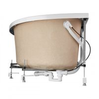 Монтажный комплект для ванны ШРИ-ЛАНКА 150х100 см. (рама, слив-перелив с сифоном, крепеж к стене, кр 1WH302396 — фото 1, Ванны и комплектующие