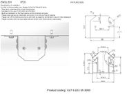 Профиль-адаптер для монтажа в натяжной потолок для магнитного шинопровода арт-CLT 0.223 05 3000 AL — фото 1, Шинопроводы