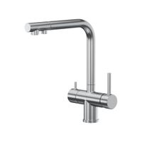 Смеситель Reflexion Lago RX9902GD для кухни с гибким изливом и подключением к фильтру, брашированное золото — фото 47, Смесители для кухни