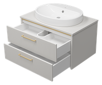 Товар: Тумба под раковину арт-ELC-01080-0502Я - фото 3 Тумба под раковину арт-ELC-01080-0502Я — фото 3, Тумбы под раковину