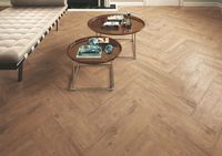 Плитка Фрейм Коньяк 22,5x90 Рет (1,215 кв.м.) арт-610010000620 — фото 2, Керамическая плитка