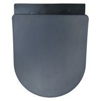 Сет AZARIO инсталляция + Унитаз подвесной Gloria с быстросъемным сиденьем микролифт, черный матовый арт-AZ-8010-1000+AZ-2003MB — фото 10, Комплекты унитаз + инсталляция