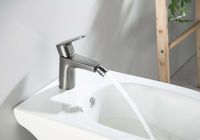 Товар: AQ1118BGM БЕТТА смеситель для биде, оружейная сталь - фото 2 AQ1118BGM БЕТТА смеситель для биде, оружейная сталь — фото 2, Смесители для биде