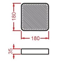Мыльница Artceram Cartesio накладная цвет серый арт-CAC001 34 00 — фото 2, Мыльницы