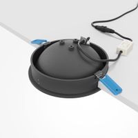 Встраиваемый светильник Technical DL060-9W3-4-6K-B — фото 7, Точечные светильники