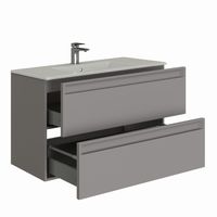 Товар: Тумба под раковину Allen Brau Eclipse 100 1.E1003.PGM 2.0 платина матовый - фото 7 Тумба под раковину Allen Brau Eclipse 100 1.E1003.PGM 2.0 платина матовый — фото 7, Тумбы под раковину