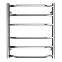 Товар: Полотенцесушитель водяной AZARIO RAVENNA 500/600 6 секций, нижнее/диагональное подключение, 1/2", хром арт-AZ07156 - фото 5 Полотенцесушитель водяной AZARIO RAVENNA 500/600 6 секций, нижнее/диагональное подключение, 1/2", хром арт-AZ07156 — фото 5, Водяные полотенцесушители