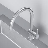 Товар: Func, смеситель для кухни с С-изливом, хром арт-F8F07000 - фото 6 Func, смеситель для кухни с С-изливом, хром арт-F8F07000 — фото 6, Смесители для кухни