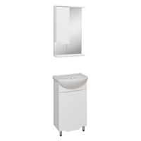 Зеркальный шкаф VIKTORIA 45 /левый/ AQUA DE MARCO 1045CVIC — фото 5, Зеркальные шкафы в ванную