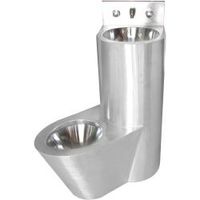 Туалет из нержавеющей стали с умывальником COMBI антивандальный левый 13123.L — фото 1, Аксессуары и оборудование для общественных мест