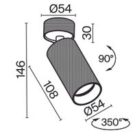 Товар: Потолочный светильник Technical C082CL-01-GU10-B - фото 7 Потолочный светильник Technical C082CL-01-GU10-B — фото 7, Подвесные светильники
