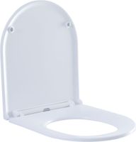 Сиденье для унитаза Aquanet Lake белый 00316465 — фото 1, Сиденья для унитаза