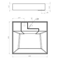 Товар: Раковина "LUXOR-60 см" белая глянец, на стиральную машину 11.R01.60.000 - фото 4 Раковина "LUXOR-60 см" белая глянец, на стиральную машину 11.R01.60.000 — фото 4, Раковины