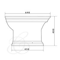 ARMONIA Биде 645*375*390mm арт-5814 — фото 2, Биде напольные