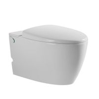 Комплект ABBER подвесной унитаз Bequem AC1107P белый с импульсным смывом с инсталляцией AC0101P арт-AC1107P-AC0101P — фото 2, Комплекты унитаз + инсталляция