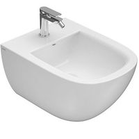 Биде GLOBO STOCKHOLM подвесное с одним отверстием цвет белый арт-LAS09BI — фото 1, Биде подвесные