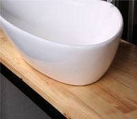 Товар: Умывальник CeramaLux арт-9062 - фото 4 Умывальник CeramaLux арт-9062 — фото 4, Раковины накладные