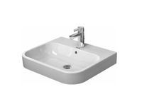 Раковина, Duravit, Happy D.2, шгв 600*505*170, отверстия для смесителя-1, цвет-белый арт-2318600000 — фото 1, Раковины встраиваемые сверху