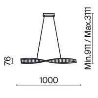 Товар: Подвесной светильник Maytoni P097PL-L28BS3K - фото 10 Подвесной светильник Maytoni P097PL-L28BS3K — фото 10, Подвесные светильники