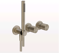 Товар: Смеситель для душа, Gessi, Habito Bath-Shower, DIAMANTATO, на 2 позиции, монтаж-настенный встраиваемый, отверстия для монтажа-3, c переключателем, подводом воды, ручным душем, держателем для душа, шлангом,мм-1500, внутренняя часть-необходимо заказать, цвет-Finox Brushed Nickel арт-70638.149 - фото 2 Смеситель для душа, Gessi, Habito Bath-Shower, DIAMANTATO, на 2 позиции, монтаж-настенный встраиваемый, отверстия для монтажа-3, c переключателем, подводом воды, ручным душем, держателем для душа, шлангом,мм-1500, внутренняя часть-необходимо заказать, цвет-Finox Brushed Nickel арт-70638.149 — фото 2, Смеситель для душа