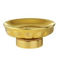 OLIVIA Mыльница настольная, керамика золото/золото 24655 — фото 1, Мыльницы