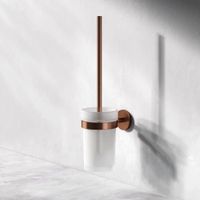 X-Joy, Стойка с туалетной щеткой, роз. золото арт-A85A33344 — фото 6, Стойки - набор держателей