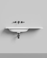 Раковина столешница ONDA FLOW OVAL 72 арт-14022042MN — фото 7, Раковины подвесные