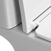 Унитаз-компакт Azario VISE 640х365х820 напольный, безободковый, в комплекте с быстросъемным сиденьем микролифт арт-AZ-1343BT — фото 7, Напольные унитазы