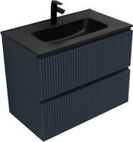 Тумба с раковиной Aquanet Джейн 80 цв.маренго (раковина Flat) 00332539 — фото 12, Тумбы с раковиной