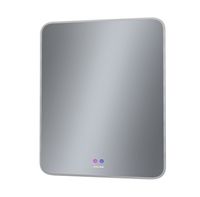 Зеркало ELEGANS-норма (700*800*45) LED с сенсорным выключателем и подогревом арт-177080 — фото 1, Зеркала в ванную комнату