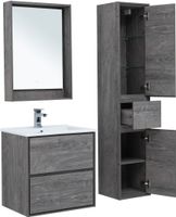 Тумба под раковину Aquanet Милан 65 дуб рошелье арт-00339966 — фото 3, Тумбы под раковину