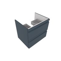 Товар: AQ77060-MG Комплект мебели: Тумба 60см ВЕГА с раковиной AQ0460-00, 2 ящика, цвет серый мат - фото 3 AQ77060-MG Комплект мебели: Тумба 60см ВЕГА с раковиной AQ0460-00, 2 ящика, цвет серый мат — фото 3, Комплекты мебели для ванной