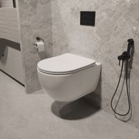 Унитаз подвесной Tornado Evo , цвет белый, ультратонкое soft-close сиденье арт-VT1-34ST — фото 7, Подвесные унитазы