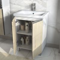 Товар: Тумба под раковину VIGO Yuma 60 напольная арт-346 дуб давос - фото 5 Тумба под раковину VIGO Yuma 60 напольная арт-346 дуб давос — фото 5, Тумбы под раковину