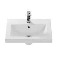 Раковина Cersanit Como , 50 см арт-UM-COM50/1 — фото 3, Раковины встраиваемые сверху