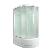 Душевая кабина ERLIT 35 серия матовое стекло арт-ER3512TPL-C3-RUS — фото 1, Душевые кабины