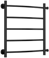 Полотенцесушитель водяной Стилье Версия-Б2 500х500 (5) Г 18 Чёрный арт-17612-5050 — фото 5, Водяные полотенцесушители