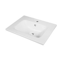 Раковина керамическая "Эйфория-60" арт-640344 — фото 3, Раковины встраиваемые сверху